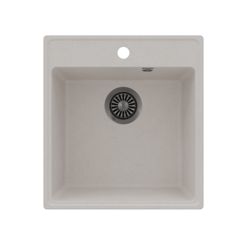 Кухонная мойка MAUNFELD Perla 460 MFQS-460W кремовый