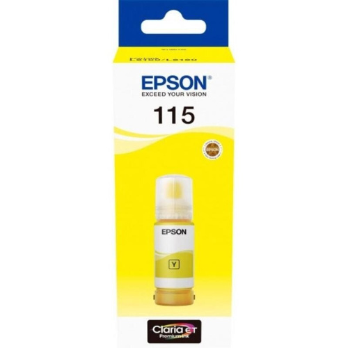 Контейнер EPSON C13T07D44A 115 с жёлтыми чернилами для L8160/L8180