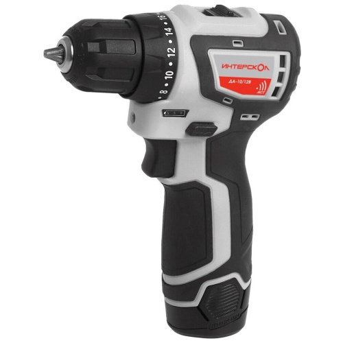 Дрель-шуруповерт ИНТЕРСКОЛ ДА-10/12В (687.1.2.70)