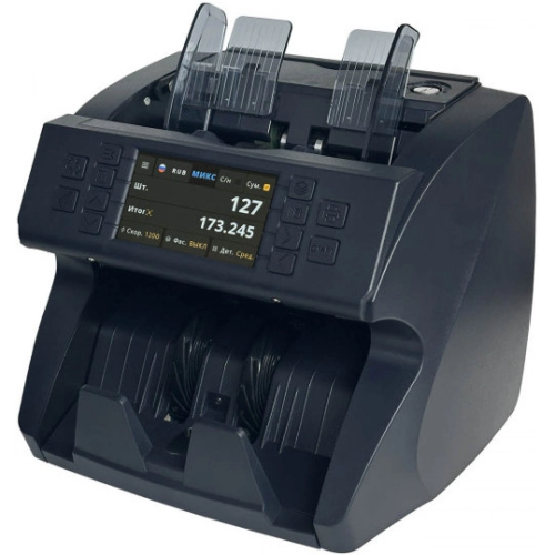 Счетчик банкнот Mertech C-100 CIS MG touch screen 5532 автоматический рубли/доллары/евро/белорусский рубль/тенге