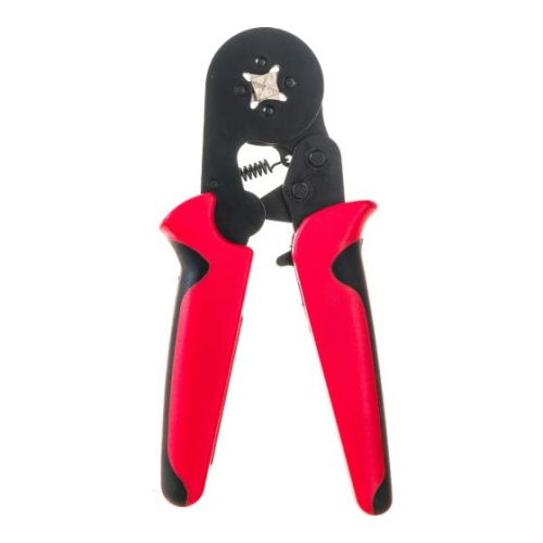 Кримпер STEKKER CTLS006-240 (39353) для обжима втулочных наконечников d0,25-10мм, оранжевый