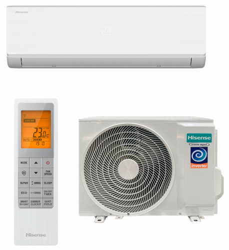 Сплит-система Hisense AS-07UW4RYRHB00 Vibe DC Inverter 2026 Wi-Fi