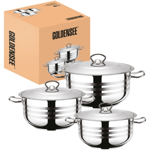 Набор посуды GOLDEN SEE GS01-404-405-406