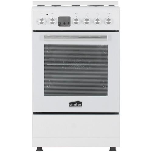 Комбинированная плита Simfer F56MW46215 белый