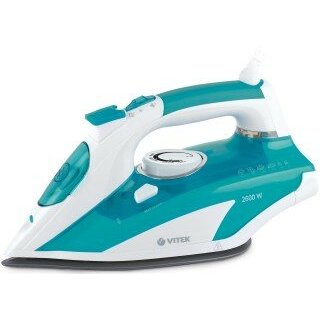Утюг Vitek VT-8355 (MC) белый/бирюзовый
