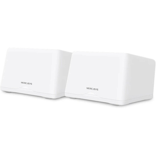 Бесшовный Mesh роутер Mercusys Halo H47BE(2-Pack) BE9300 10/100/1000BASE-TX белый