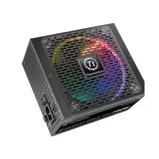Блок питания Thermaltake Smart PRO RGB 80+ bronze ATX 750W (24+4+4pin) APFC 140mm fan color LED 9xSata Cab Manag RTL