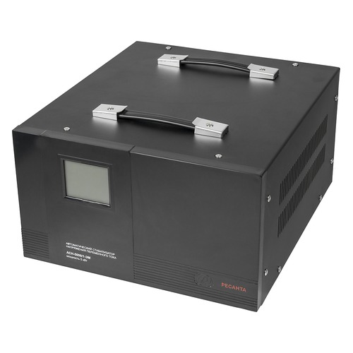 Стабилизатор напряжения Ресанта АСН-5000/1-ЭМ черный