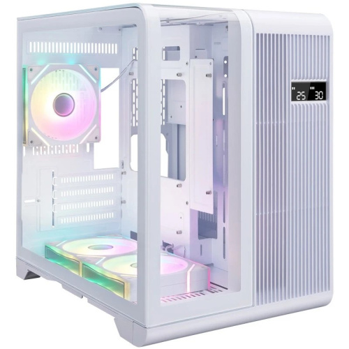 Корпус 1STPLAYER RT5 ARGB White (RT5-WH-2FC7R-W-1FC7-W) / mATX / 3x120mm ARGB fans