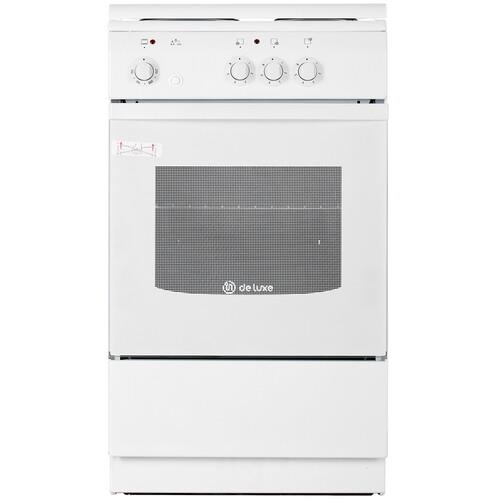Электрическая плита De Luxe 5003.17Э (кр) белый