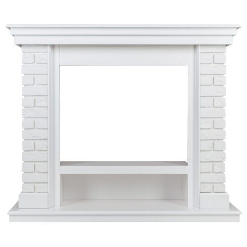 Портал каминный из МДФ RealFlame Brixton 25,5 белый