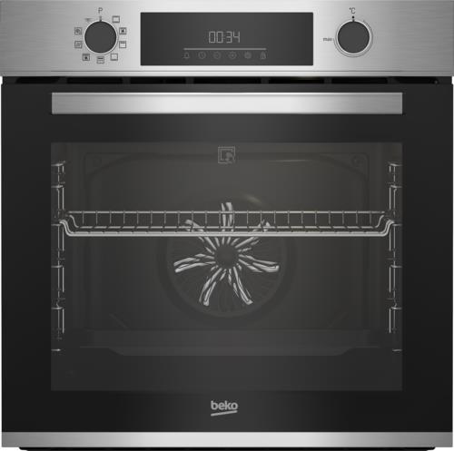 Электрический духовой шкаф Beko BBIE12300XMP серебристый