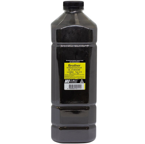 Тонер Hi-Black 9912214900510 канистра 500 г, черный, совместимый для Brother HL-2130/HL-2240/HL-L2300d, Тип 2.0