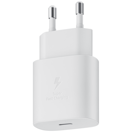 Сетевое зарядное устройство Samsung Adapter EP-TA800NWEGEU 25W White