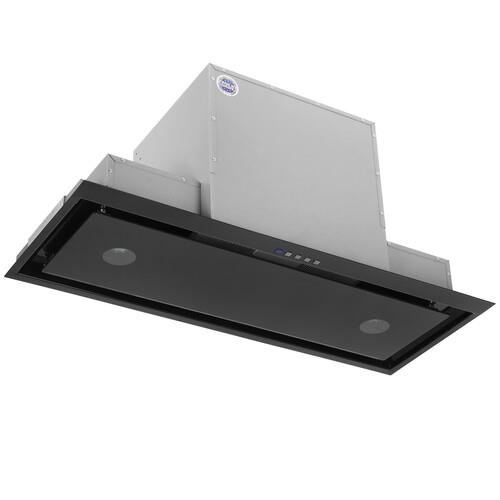 Вытяжка полновстраиваемая Akpo WK-10 Neva glass серебристый/черный