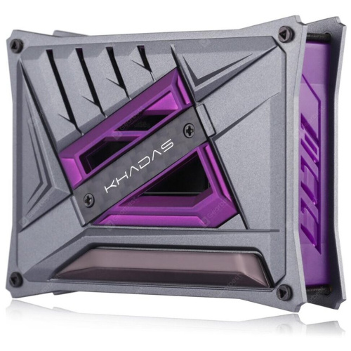 Корпус Khadas KCS-P-001 DIY Case Purple VIMs DIY Case, Purple Color, with heavy metal plate