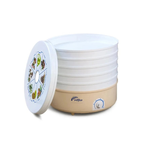 Сушка для овощей и фруктов РОТОР СШ-002 с 5 решетами в гофротаре