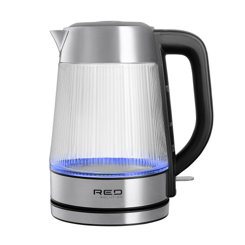 Электрочайник Red Solution G121 черный/серебристый
