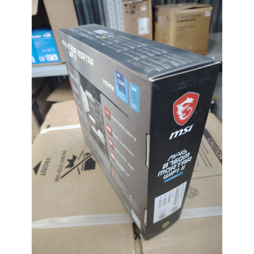УЦ MB s1700 MSI Mag B760M Mortar Wifi II, 4*DDR5, 1*PCIEx16, 1*PCIEx4, 3*M.2, 2*TypeC, 3*USB3.2Gen2 (плохая упаковка, компонентный ремонт)