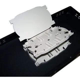 Полка стационарная Lanmaster LAN-FOBM-RM-3P черный (упак.1шт)