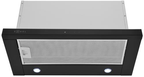 Вытяжка телескопическая ZUGEL ZHT652GX серебристый/черный
