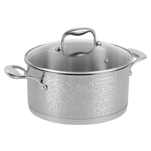 Кастрюля Rondell Vintage RDA-343 3л серебристый