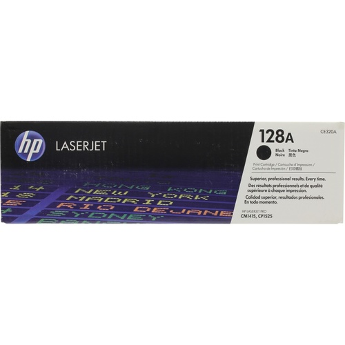 Картридж лазерный HP 128A CE320A черный (2000стр.) для HP CM1415/CP1525