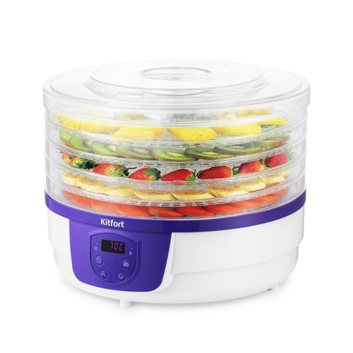 Сушка для фруктов и овощей Kitfort КТ-1929 5под белый