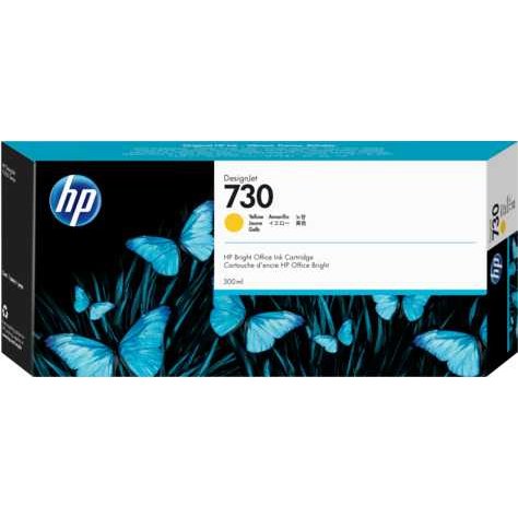 Картридж струйный HP 730 P2V70A желтый (400мл) для HP DJ T1700