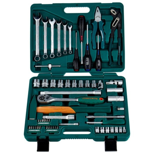 Набор головок Jonnesway S04H52460S 60 предметов кейс
