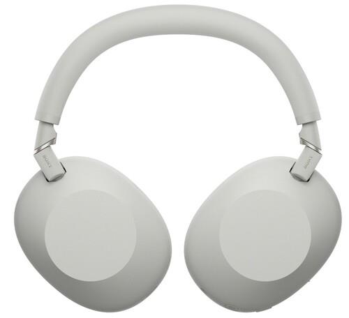 Беспроводные/проводные наушники Sony WH-1000XM6 серебристый