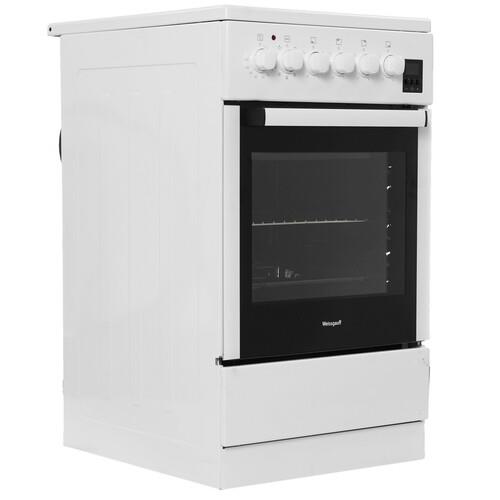 Электрическая плита Weissgauff WES E2V16 WE белый