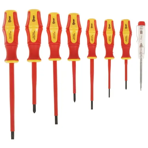 Набор диэлектрических отверток КВТ Профи НИО-08 (78619)