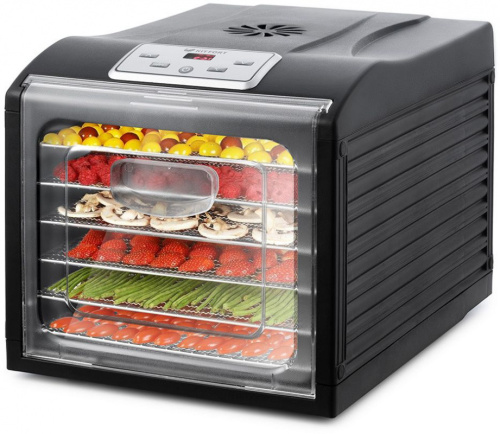 Сушка для фруктов и овощей Kitfort КТ-1906 18под. 500Вт черный