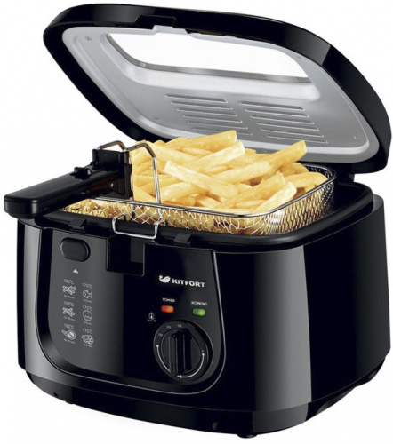 Фритюрница Kitfort КТ-2018 черный