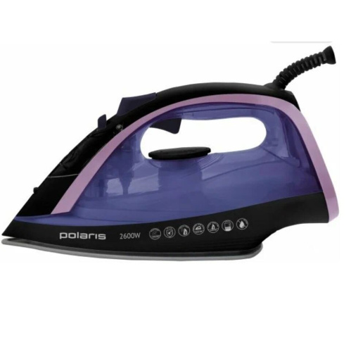 Утюг Polaris PIR 2668AK Черный/фиолетовый