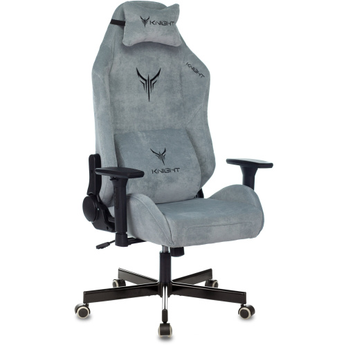 Кресло Knight N1 Fabric Light-28 (Knight N1 SKY) серо-голубой