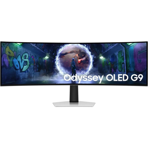 Монитор Samsung Odyssey OLED G9 S49DG934SUXEN (LS49DG934SUXEN) серебристый