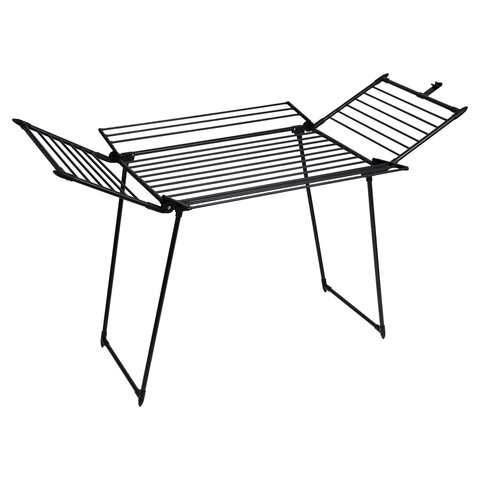 Сушилка для белья Laima Home 700471 Mega Black раскладная 5 зон сушки, 25 метров