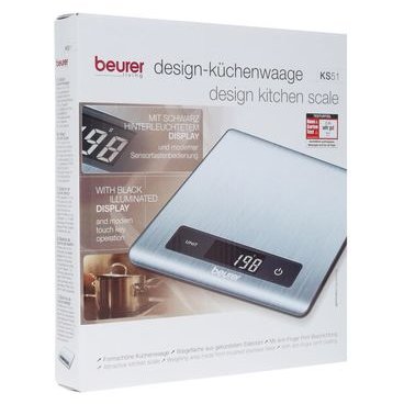 Весы кухонные Beurer KS51 серебристый