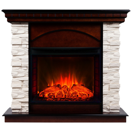 Электрокамин RealFlame Elford AO античный дуб с очагом Evrika 25,5 LED