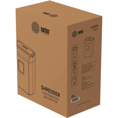 Шредер Cactus CS-SH-E4