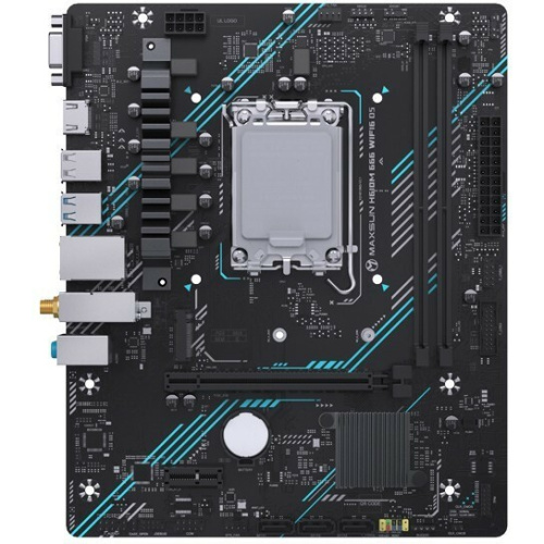 Материнская плата Maxsun MS-H610M 666 Wifi6 D5 (6940709693865)