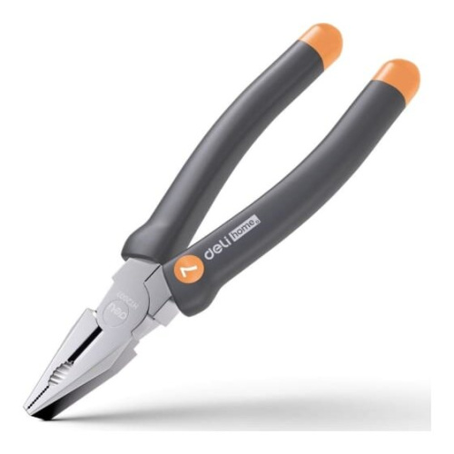 Плоскогубцы комбинированные Deli Home Series Gray HT2007C 180мм