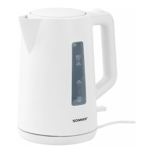 Электрочайник SONNEN KT-1303 белый
