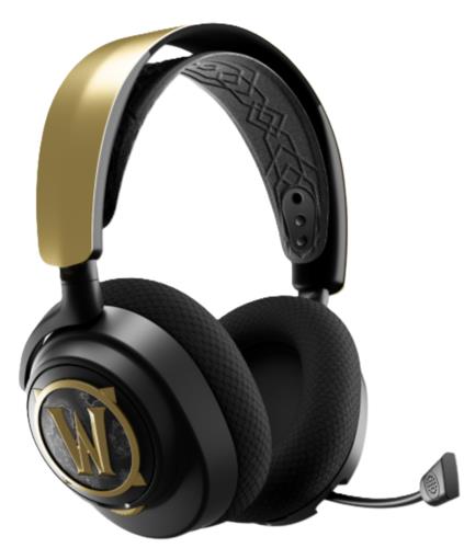 Беспроводные/проводные наушники SteelSeries Arctis Nova 7 World of Warcraft Edition черный