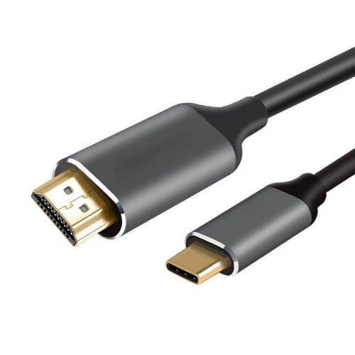 Кабель Vcom CU423MC-1.8M USB 3.1 Type-Cm - HDMI A(m) 4K 60Hz, 1.8m ,Aluminium Shell,Vcom (CU423MC-1.8M)