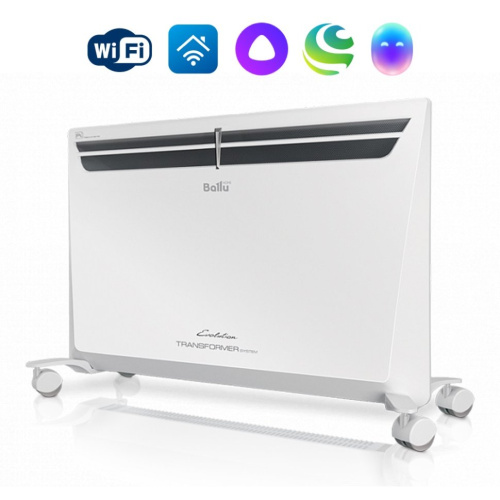 Электрический конвектор Ballu Transformer с блоком управления и шасси BEC/EVU-1000-3.1I (инверторный)