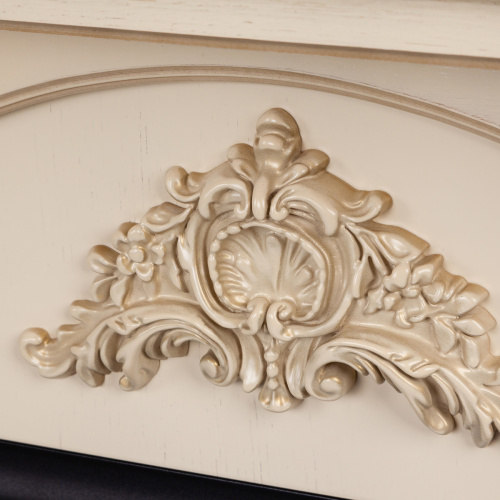 Портал каминный из МДФ RealFlame Athena бежевый, под очаги Majestic, Fobos, Eugene, 3D Olympic, 3D Oregan.