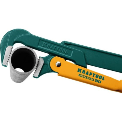 Ключ трубный KRAFTOOL Panzer-90 (2734-40 z02) №5, прямые губки